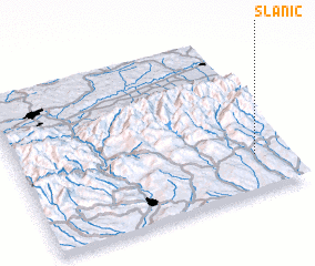 3d view of Slănic