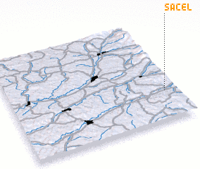 3d view of Săcel