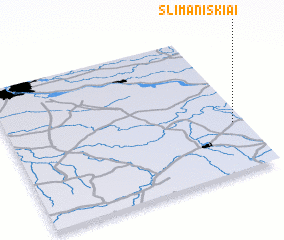 3d view of Slimaniškiai