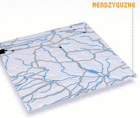 3d view of Mendzyguzhe