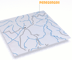 3d view of Pene-Gongo II
