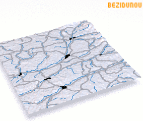 3d view of Bezidu Nou