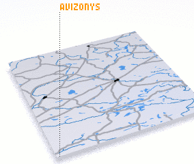 3d view of Avižonys