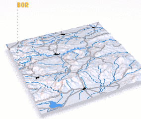 3d view of Bor