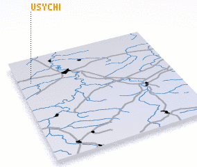 3d view of Usychi
