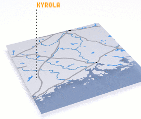 3d view of Kyrölä