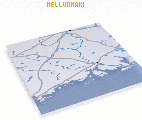 3d view of Mellunmäki