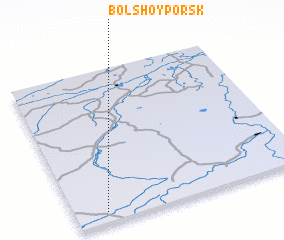 3d view of Bolʼshoy Porsk