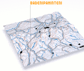 3d view of Bădeni-Pămînteni