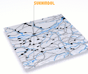 3d view of Sukhindol