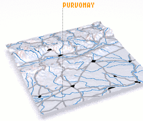 3d view of Pŭrvomay