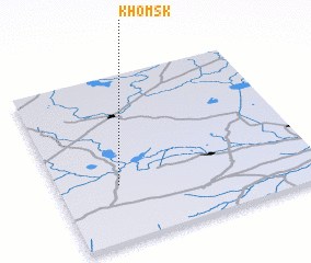 3d view of Khomsk