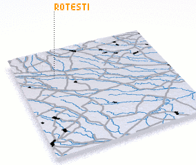 3d view of Roţeşti