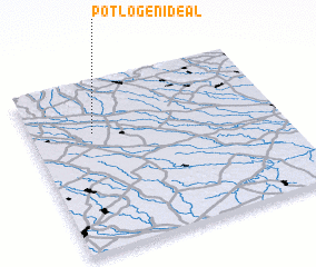 3d view of Potlogeni Deal