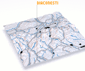 3d view of Diaconeşti