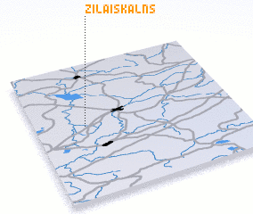 3d view of Zilaiskalns