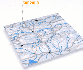 3d view of Gabrovo