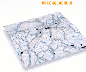 3d view of Valea Glodului