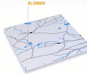 3d view of Olʼshëvo