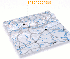 3d view of Srednogorovo