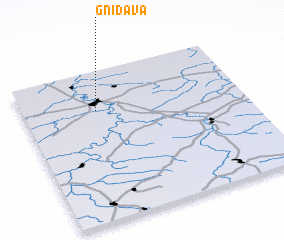 3d view of Gnidava