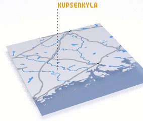 3d view of Kupsenkylä