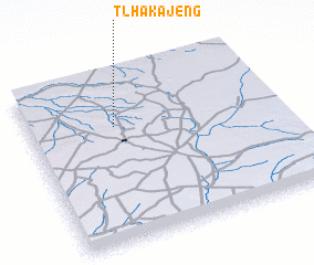 3d view of Tlhakajeng