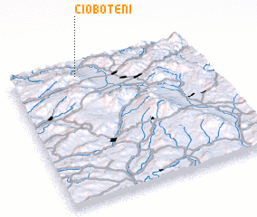 3d view of Cioboţeni