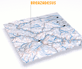 3d view of Breaza de Sus