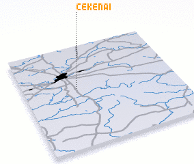 3d view of Čekėnai