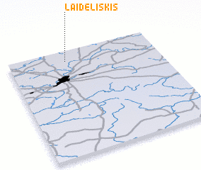 3d view of Laideliškis