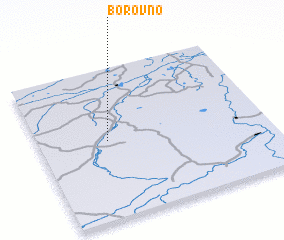 3d view of Borovno