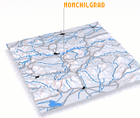 3d view of Momchilgrad