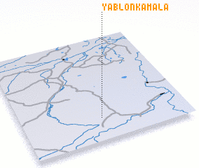 3d view of Yablonka Mala