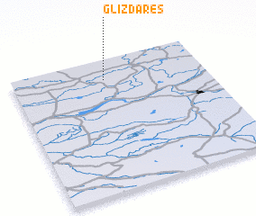 3d view of Glizdāres