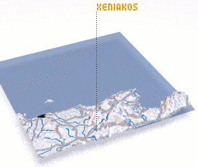 3d view of Xeniákos