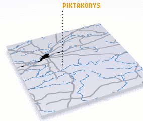 3d view of Piktakonys