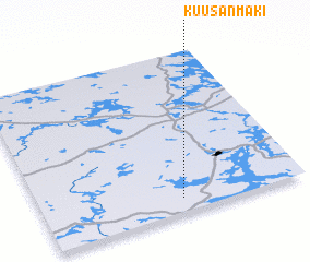 3d view of Kuusanmäki