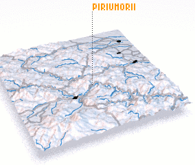 3d view of Pîrîu Morii