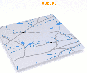 3d view of Obrovo