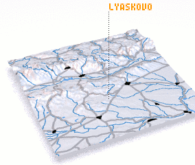 3d view of Lyaskovo