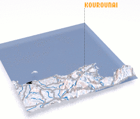 3d view of Kouroúnai