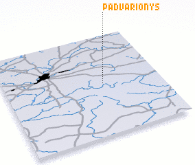 3d view of Padvarionys
