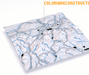 3d view of Colonia Reconstrucţia