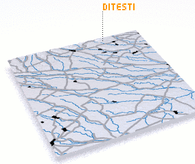 3d view of Diţeşti