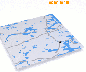 3d view of Äänekoski