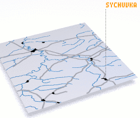 3d view of Sychuvka