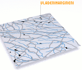 3d view of Vlădeni-Mărgineni