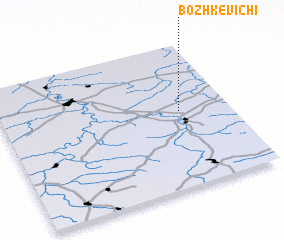 3d view of Bozhkevichi