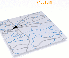 3d view of Kalveliai